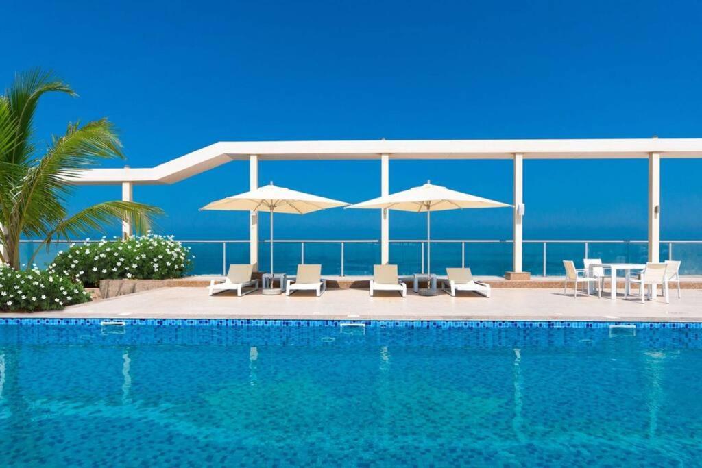 Ocean Whisper Ultra Luxe 1 Bedroom Apartment With A Private Beach - Al Marjan Island Ra’s al-Chaima Exterior foto